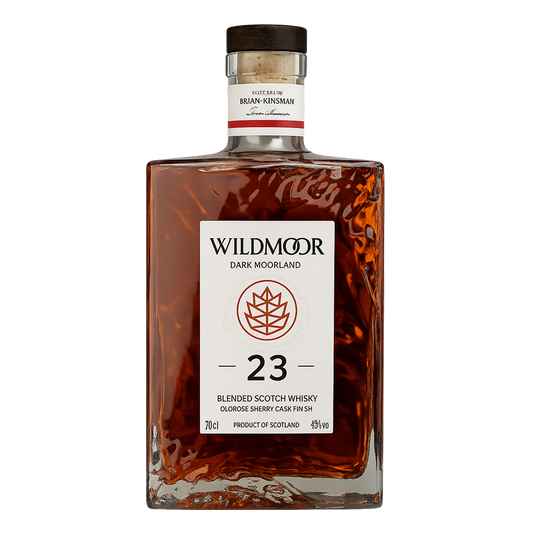 WILDMOOR DARK MOORLAND 23YO BLENDED WHISKY